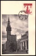 44 Maximum Card - Town Halls - Gdansk - ARCHITECTURE - Cartoline Maximum