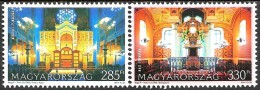Hungary - 2014 - Sinagogues In Hungary - Miskolc And Madi - Mint Stamp Set - Ongebruikt