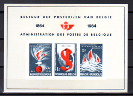 1964 Internationale Socialiste, 9 X  Luxe 44**, Cote 202 €, - Luxuskleinbögen [LX]