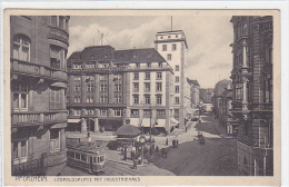 Germany - Pforzheim - Leopoldstrasse Mit Industriehaus - Tram - Pforzheim