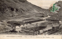 L'ARGENTIERE-LA-BESSEE USINES ET VALLEE DE LA DURANCE SUR MONT DAUPHIN - L'Argentiere La Besse