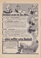 Pub.1953 Le Dynam Jiu-Jitsu  Méthode  " Devenez Un  "as" En Jiu-Jitsu Sans Quitter Votre Fauteuil !" BE - Werbung