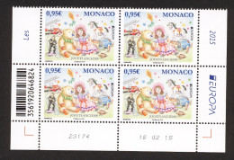 Monaco 2015 - Yv N° 2978 ** - EUROPA : LES JOUETS ANCIENS - Ongebruikt