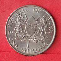 KENYA  1  SHILLINGS  1971   KM# 14  -    (Nº12497) - Kenia