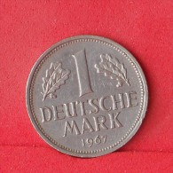 GERMANY  1  MARK  1967-J   KM# 110  -    (Nº12498) - 1 Marco
