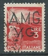 1945-47 TRIESTE AMG VG USATO DEMOCRATICA 3 LIRE - L5 - Usados