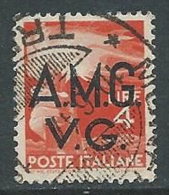 1945-47 TRIESTE AMG VG USATO DEMOCRATICA 4 LIRE - L1 - Usados