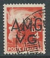 1945-47 TRIESTE AMG VG USATO DEMOCRATICA 4 LIRE - L2 - Gebraucht