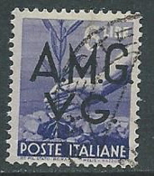 1945-47 TRIESTE AMG VG USATO DEMOCRATICA 6 LIRE - L2 - Usados