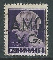 1945-47 TRIESTE AMG VG USATO IMPERIALE 1 LIRA - L10 - Gebraucht