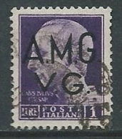 1945-47 TRIESTE AMG VG USATO IMPERIALE 1 LIRA - L14 - Gebraucht