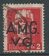 1945-47 TRIESTE AMG VG USATO IMPERIALE 2 LIRE - L2 - Used