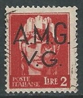 1945-47 TRIESTE AMG VG USATO IMPERIALE 2 LIRE - L5 - Gebraucht