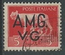 1945-47 TRIESTE AMG VG USATO LUPA 5 LIRE - L6 - Gebraucht