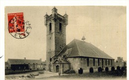 Cp , 50 , SAINT PIERRE , L'église , Ed : LL 1 , Voyagée 1909 - Saint Pierre Eglise