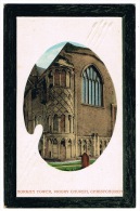 RB 1050 - Early Postcard - Norman Tower Priory Church - Christchurch Dorset Hampshire - Bournemouth (tot 1972)