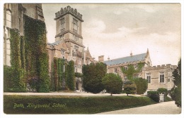 RB 1050 - Early Postcard - Kingswood School - Bath Somerset - Bath