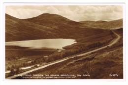 RB 1050 - Real Photo Postcard - Kilkeel Road Through Mourne Mountains County Down Ireland - Down