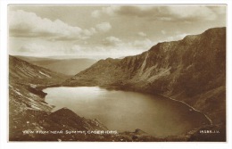 RB 1050 - Real Photo Postcard - View From Near Summit - Cader Idris - Merionethshire Wales - Merionethshire