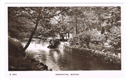 RB 1050 - Early Real Photo Postcard - Buxton Serpentine - Peak District Derbyshire - Derbyshire