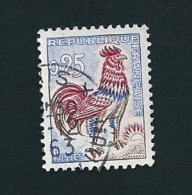 N° 1331 Coq De Decaris 0F25  France Oblitéré 1962 - 1962-1965 Coq De Decaris