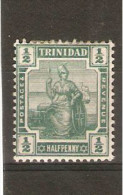 TRINIDAD 1909 ½d SG 146 LIGHTLY MOUNTED MINT Cat £10 - Trinidad Y Tobago