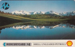 Paytelco, PYSH004A, Shell Petrol, Lake (With Bar Code), 2 Scans.   7PSHB - [ 4] Mercury Communications & Paytelco