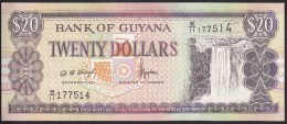 Guyana 20 Dollar 1996-2009 P30b UNC - Guyana