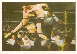 RENCONTRE DE BOXE-REPRODUCTION TABLEAU DE GEORGE BELLOWS - Boksen