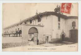 69 Dép.- St-Symphorien-sur-Coise.- L'Hôpital. F. Badoil édit.  Carte Postale Ayant Voyagé Cachet Illisible, Dos Séparé, - Saint-Symphorien-sur-Coise