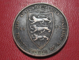 Jersey - 1/24th Shilling 1877 2504 - Jersey