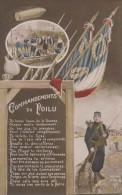 CPA WW1 Patriotique Les Commandements Du Poilu - Visé Paris - Oorlog 1914-18