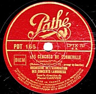 78 Trs - 30 Cm - état TB - ORCHESTRE DES CONCRETS LAMOUREUX -  LES CLOCHES DE CORNEVILLE Fantaisie 1re Parie Et Fin - 78 T - Disques Pour Gramophone