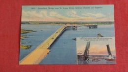 - Minnesota> Duluth  & Superior  - Arrowhead Bridge -----   ---------ref 1941 - Duluth
