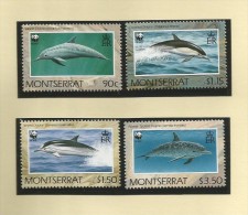 Montserrat 1990  Mi.Nr. 786 / 789 , Dolphin - Postfrisch / MNH / (**) - Montserrat