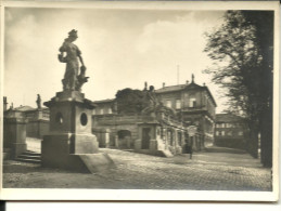 CP Allemagne RASTATT Statues à L'entrée Du Château écrite En 1946 Collection Rhin Et Danube - Rastatt