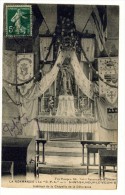 Cp , 50 , SAINT SAUVEUR LE VICOMTE , Interieur De La Chapelle De La DELIVRANCE , Voyagée - Saint Sauveur Le Vicomte