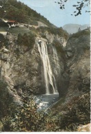 Saint Jeoire En Faucigny : La Cascade De Pouilly Dans Les Gorges Du Risse (n°2 Combier Dentelée) - Saint-Jeoire