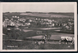 Gallspach - Teilansicht Mit Bauer Auf Dem Feld - Gallspach