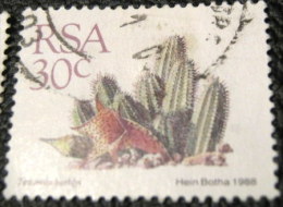 South Africa 1988 Succulent Cheiridopsis Peculiaris 30c - Used - Used Stamps