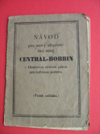 NOVOD PRO NOVY ZLEPSENY SICI STROJ CENTRAL-BOBBIN - Autres Plans