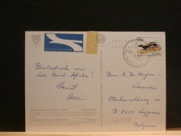 49/352A   CP     POUR LA BELG. - Cartas & Documentos