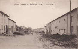 SAINT-MAURICE (Meurthe Et Moselle) - Grande Rue - Sonstige & Ohne Zuordnung