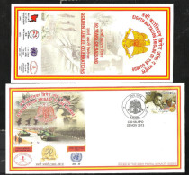INDIA, 2013, ARMY POSTAL SERVICE COVER WITH FOLDER,  8th Battalion Brigade Of Guards, Golden Jubilee,  Militaria - Cartas & Documentos