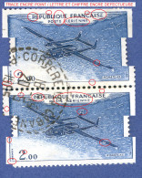 1960 - 1964 N° 38   SE-TENANT AÉRIENS NORATLAS  OBLITÉRÉ YVERT TELLIER 0.30 € X 2 = 0.60 € - Usados