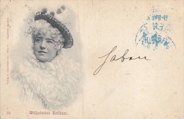 Spectacles - Austria Wien - Opera - Dancer - Wilhelmine Rathner - Postmarked Wien 1898 - Oper