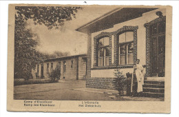 CPA - CAMP D´ELSENBORN - Infirmerie - Het Ziekenhuis - Soldat - Armée    // - Butgenbach - Bütgenbach