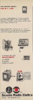 # SCUOLA RADIO ELETTRA TORINO Italy 1950s Advert Pubblicità Publicitè Reklame Publicidad Radio TV Televisione - Libri & Schemi