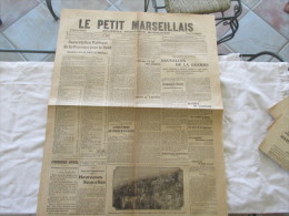 DU 11 MAI 1915 SOUSCRIPTION OUR LE NORD - Le Petit Marseillais