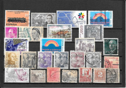 ESPAGNE - Lot De 50 Timbres Oblitérés - Collections